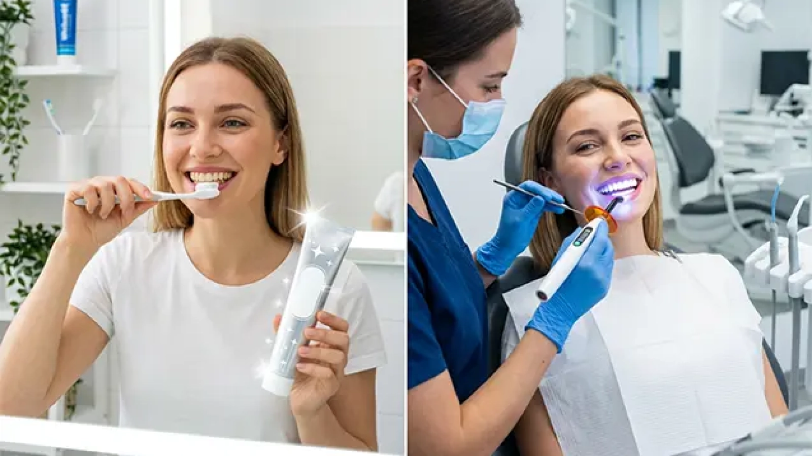 whitening toothpaste vs professional teeth whitening